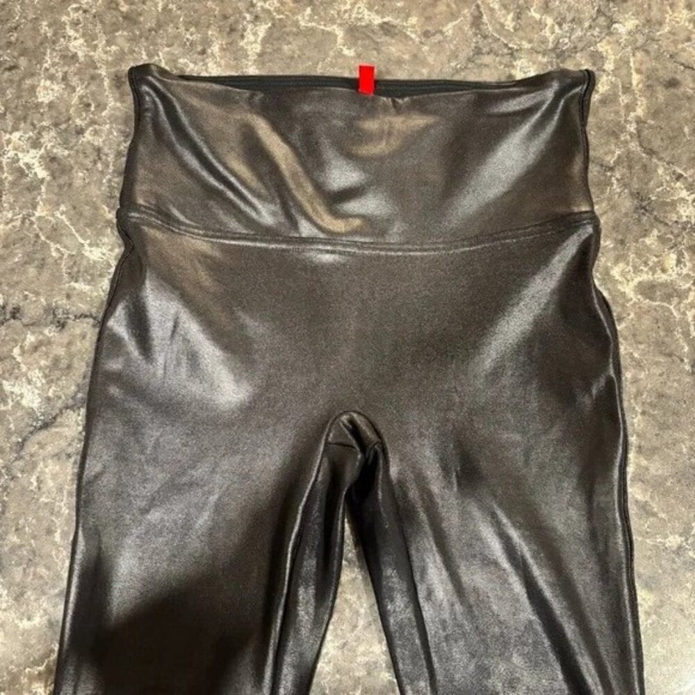 Spanx Faux Leather Leggings - Picture 3 of 6
